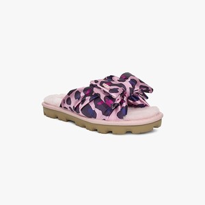 Ugg Lushette Leopard Puffer Women Slippers Purple/Pink (1706BSYOE)